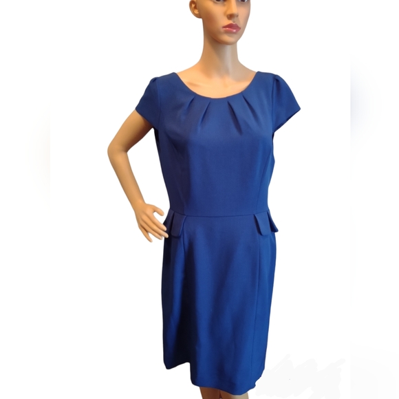 Tahari Arthur S. Levine blue dress - Picture 2 of 4